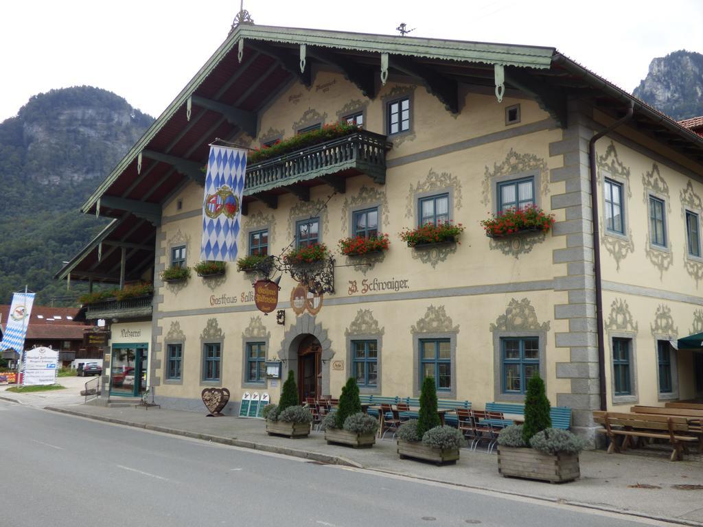 Gasthof Falkenstein - Metzgerei Schwaiger - Флинтсбах Экстерьер фото